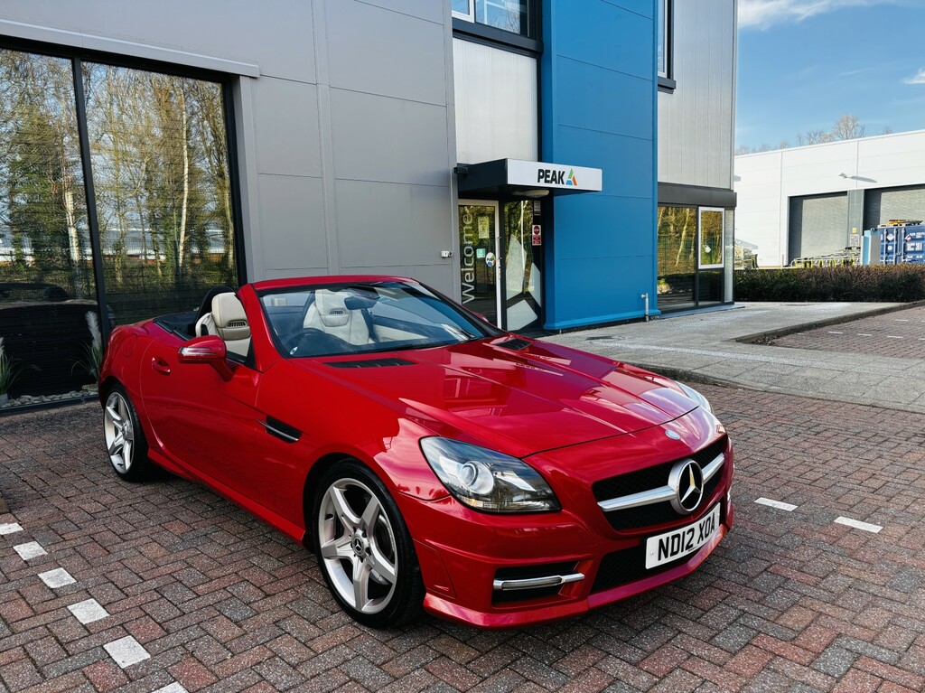 Mercedes-Benz SLK 1.8 Slk200 Blueefficiency Amg Sport ND12XOA Red #6