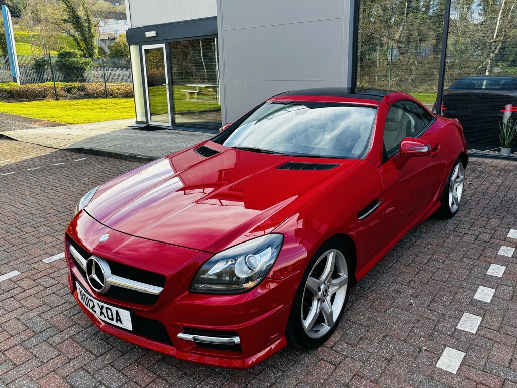 Mercedes-Benz SLK 1.8 Slk200 Blueefficiency Amg Sport ND12XOA Red #2