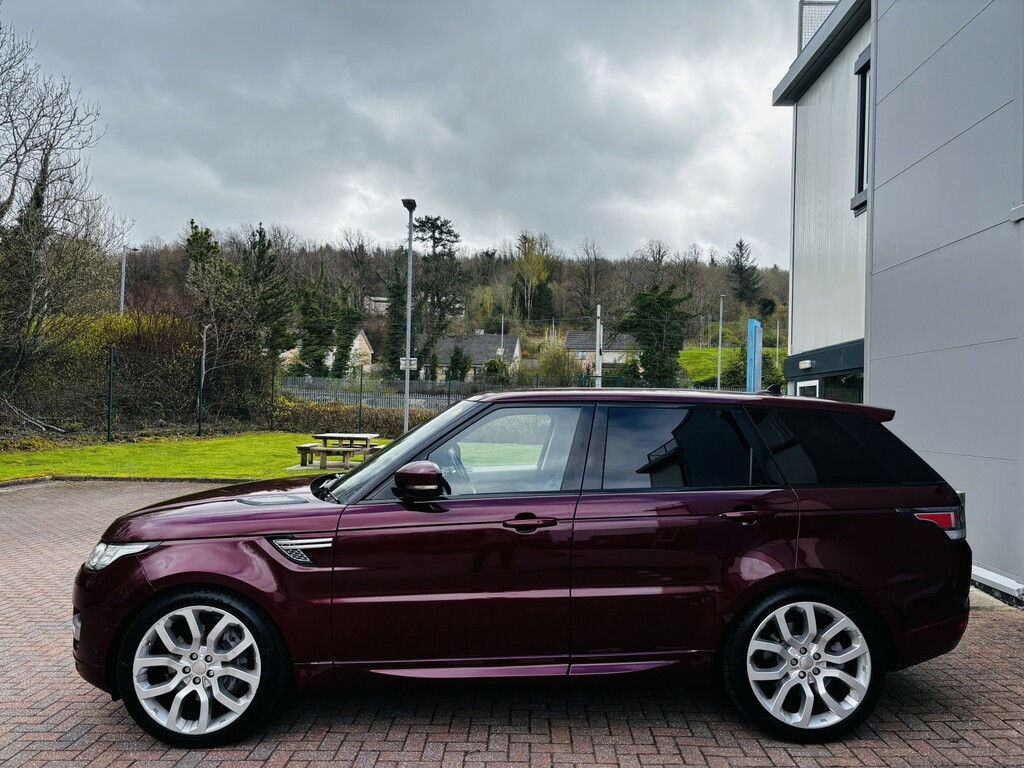 Land Rover Range Rover Sport 3.0 Sd V6 Hse OY65NNU Red #5