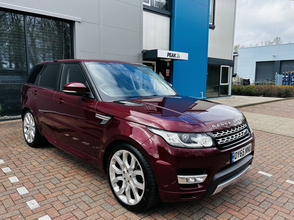 Land Rover Range Rover Sport 3.0 Sd V6 Hse OY65NNU Red #3