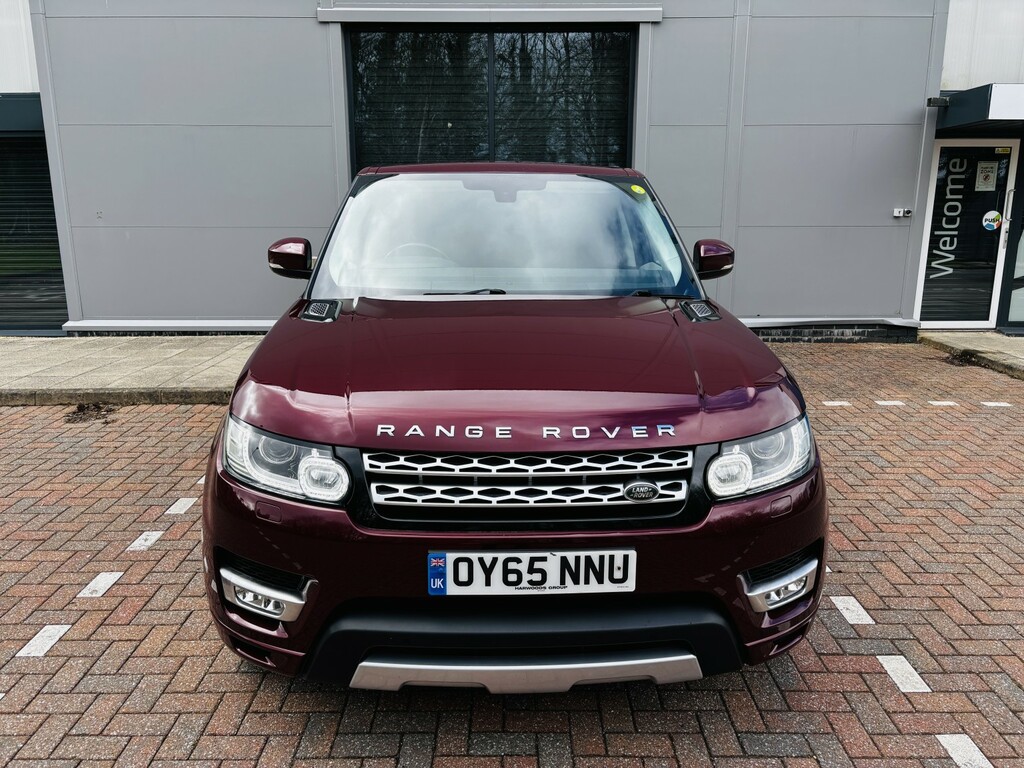 Land Rover Range Rover Sport 3.0 Sd V6 Hse OY65NNU Red #4
