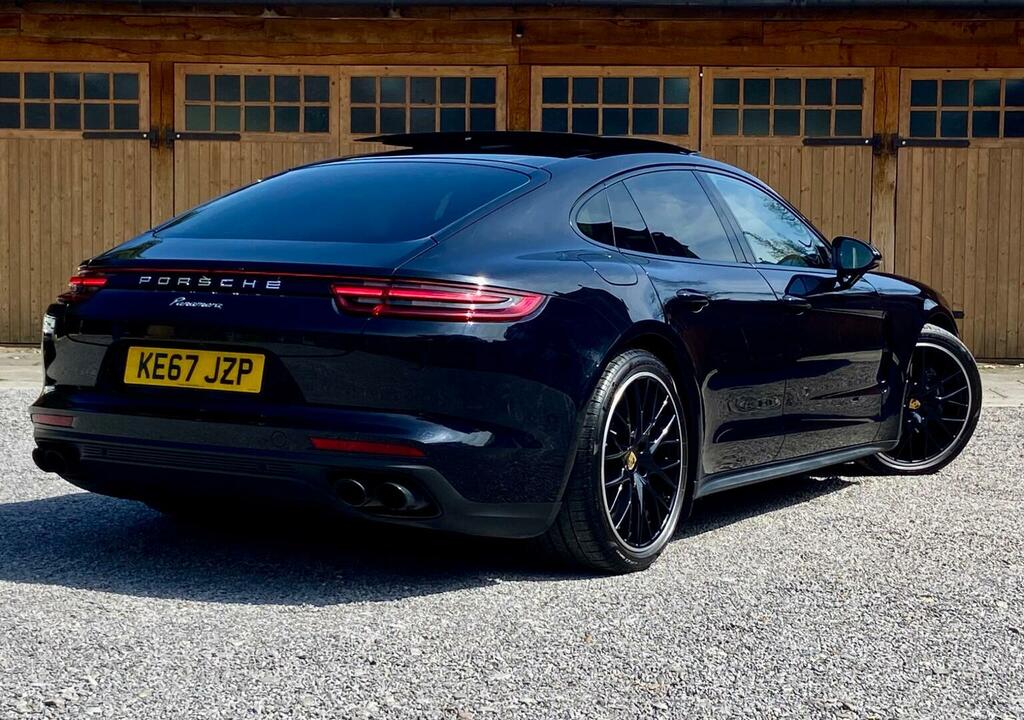 Porsche Panamera 3.0 V6 4 Saloon Pdk 4Wd Euro 6 Ss 201767 KE67JZP Black #2