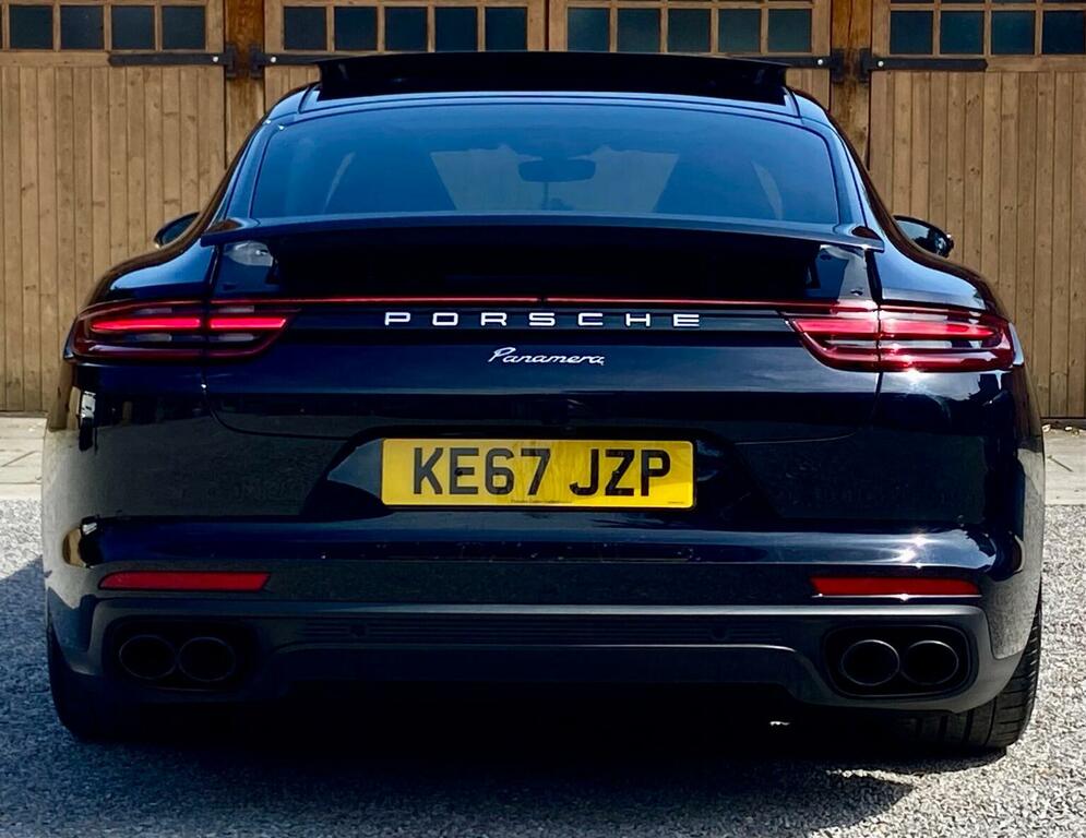 Porsche Panamera 3.0 V6 4 Saloon Pdk 4Wd Euro 6 Ss 201767 KE67JZP Black #5