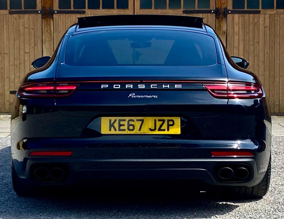 Porsche Panamera 3.0 V6 4 Saloon Pdk 4Wd Euro 6 Ss 201767 KE67JZP Black #4