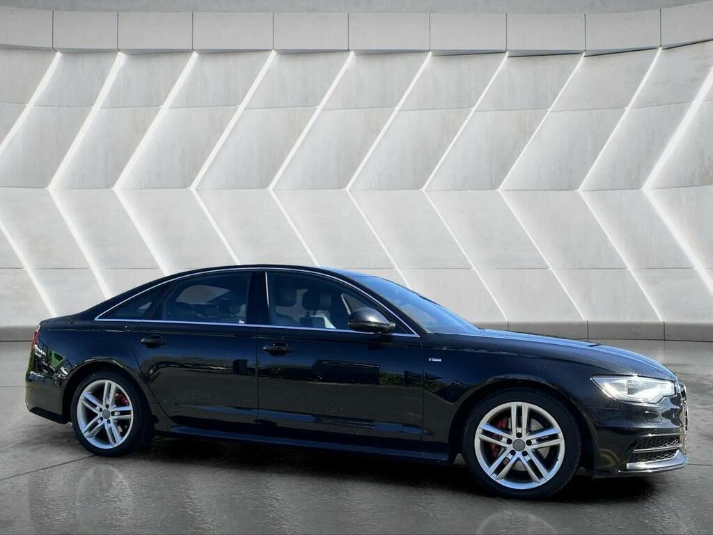 Audi A6 Saloon Saloon 2.0 Tdi Ultra S Line Euro 6 Ss 2014 PJ64YDU Black #4