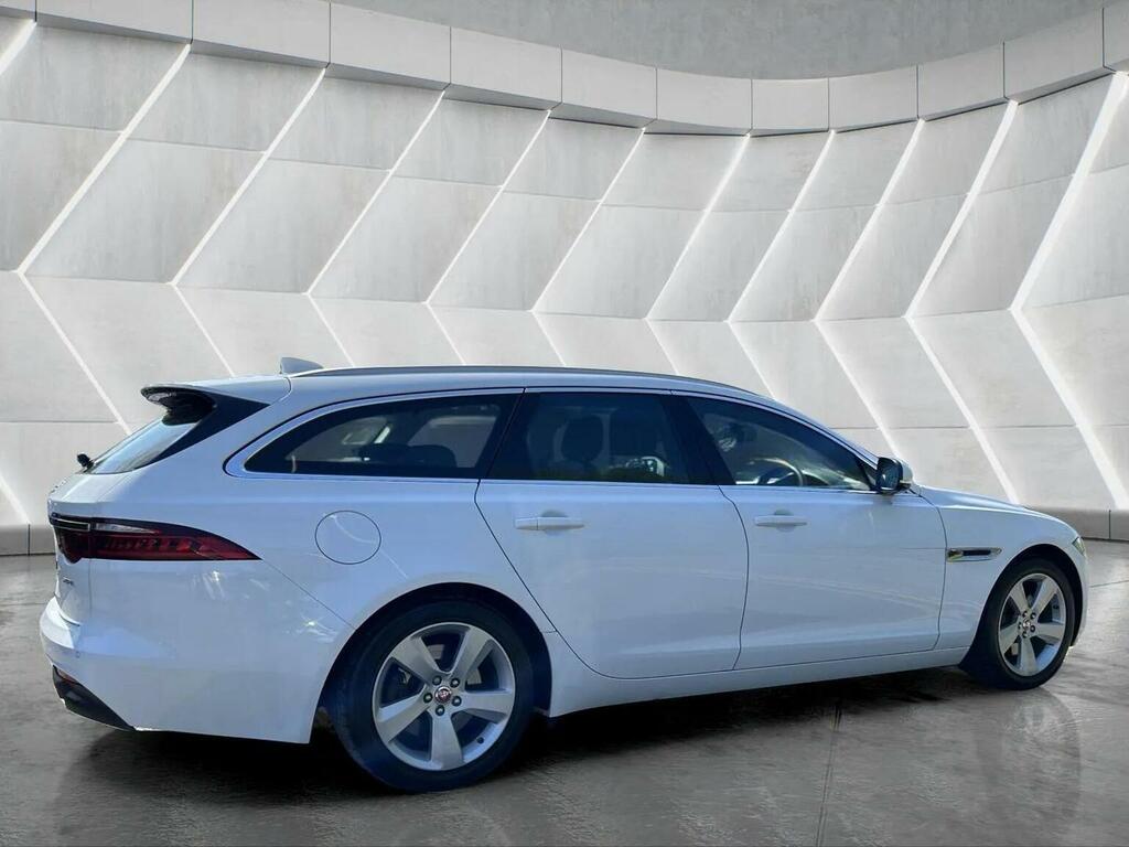 Jaguar XF Estate 2.0I Portfolio Sportbrake Euro 6 Ss BD19HTG White #6