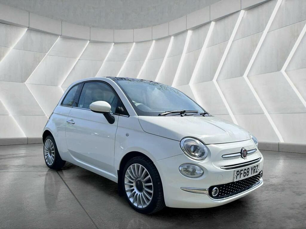 Fiat 500 Hatchback 1.2 Lounge Dualogic Euro 6 Ss 20 PF68YRZ White #4