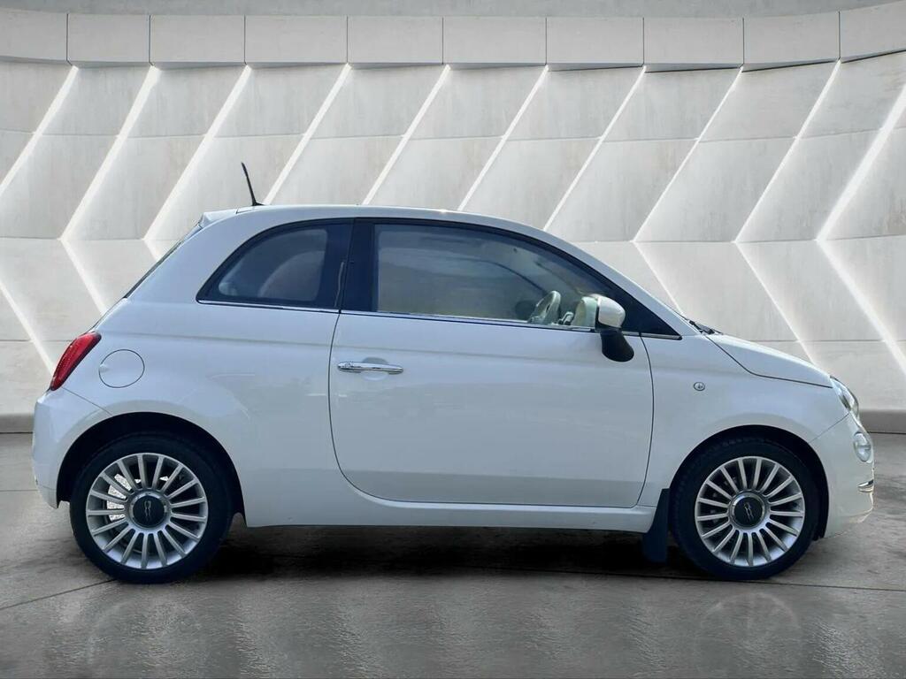 Fiat 500 Hatchback 1.2 Lounge Dualogic Euro 6 Ss 20 PF68YRZ White #6