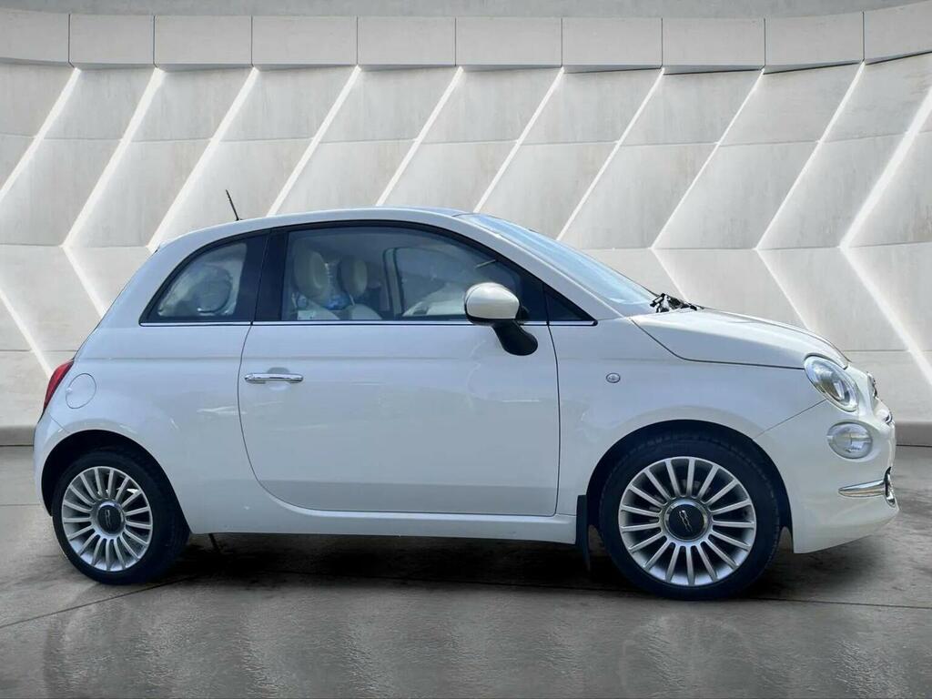 Fiat 500 Hatchback 1.2 Lounge Dualogic Euro 6 Ss 20 PF68YRZ White #5