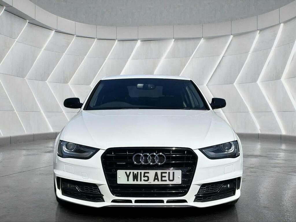 Audi A4 Saloon 2.0 Tfsi Black Edition Plus S Tronic Quattr White #2