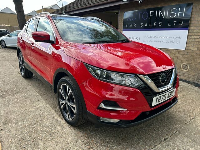 Nissan Qashqai 1.3 Dig-t N-connecta Suv Euro 6 Red