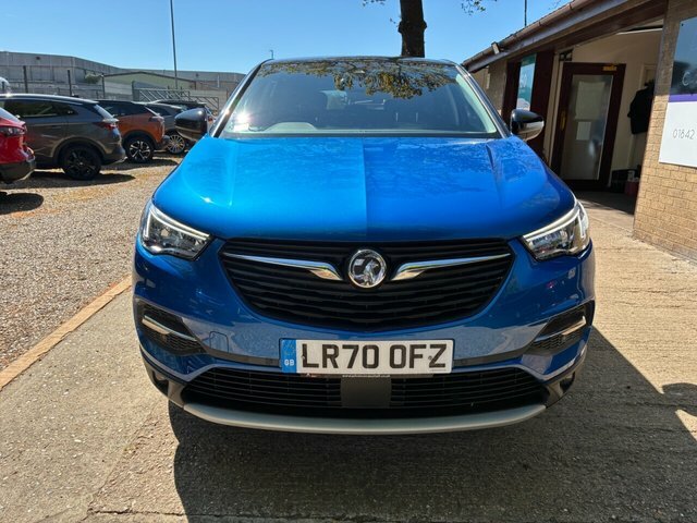 Vauxhall Grandland X 1.2 Turbo Griffin Suv Euro 6 S LR70OFZ Blue #2