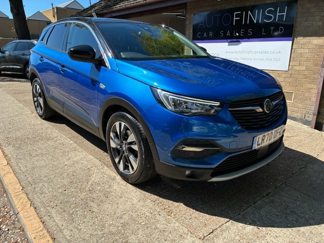 Vauxhall Grandland X 1.2 Turbo Griffin Suv Euro 6 S Blue