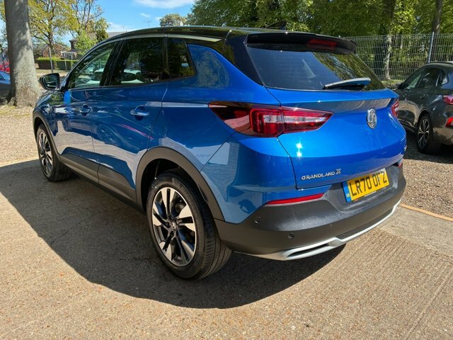 Vauxhall Grandland X 1.2 Turbo Griffin Suv Euro 6 S LR70OFZ Blue #4