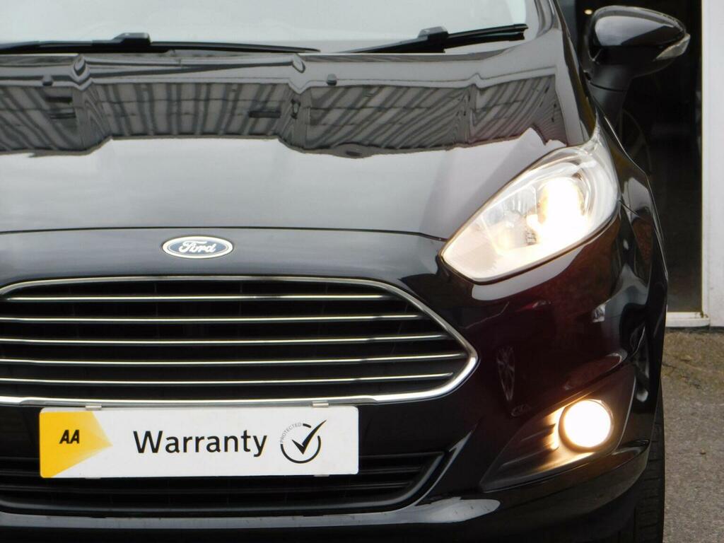 Ford Fiesta Hatchback 1.0 Zetec Euro 5 Ss 201414 ML14CNK Black #4