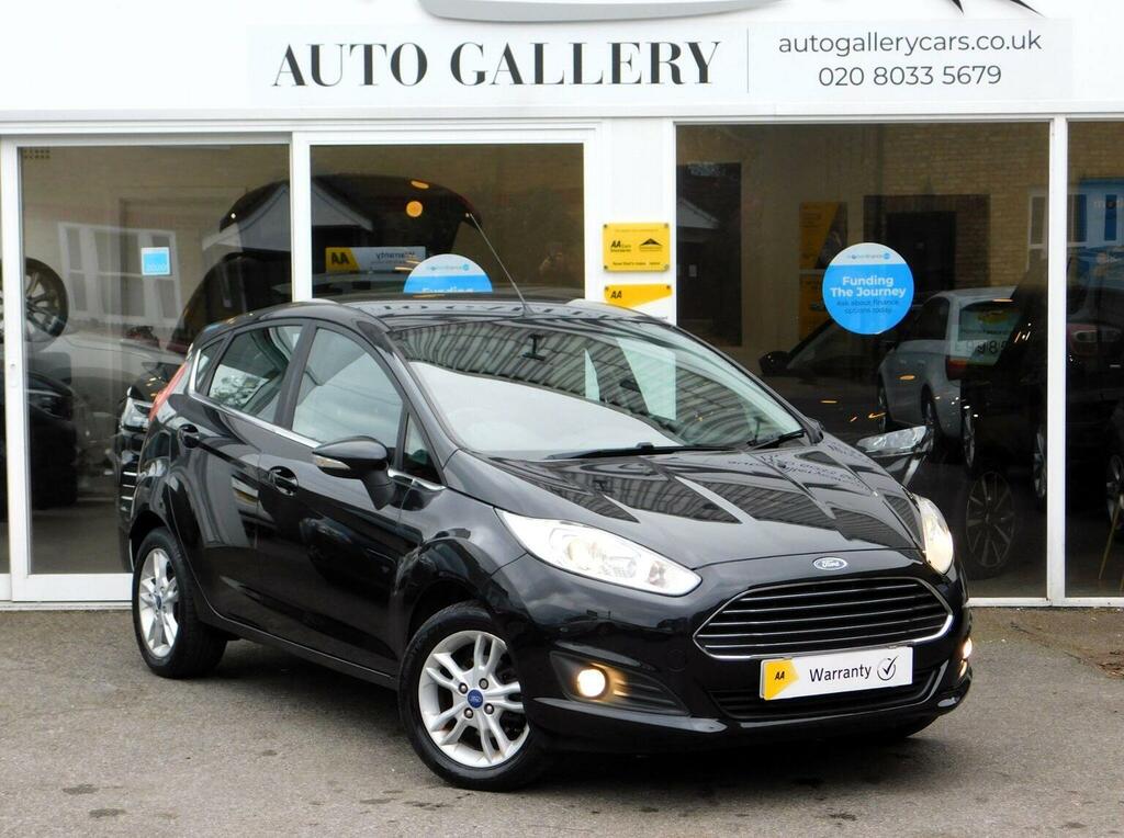 Ford Fiesta Hatchback 1.0 Zetec Euro 5 Ss 201414 ML14CNK Black #6