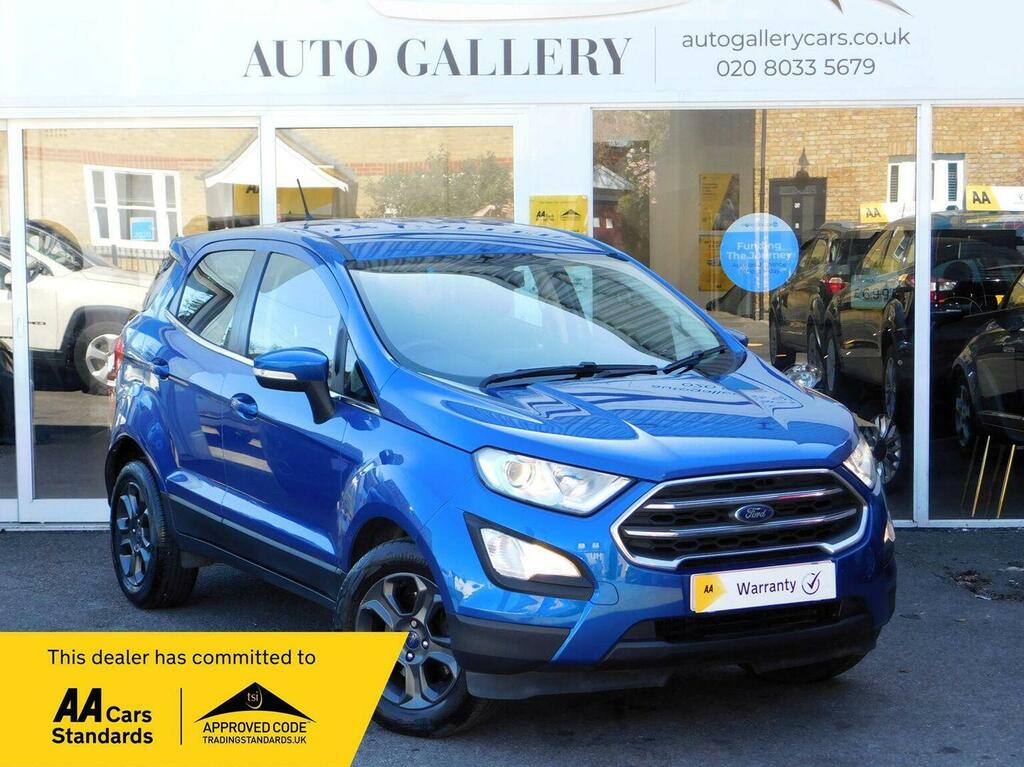 Ford Ecosport Suv 1.0T Ecoboost Zetec Euro 6 Ss 201 Blue