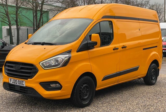 Ford Transit Custom 340 Ecoblue Trend L2 FJ20OXC Yellow #2