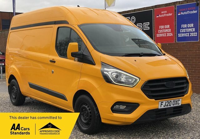 Ford Transit Custom 340 Ecoblue Trend L2 FJ20OXC Yellow