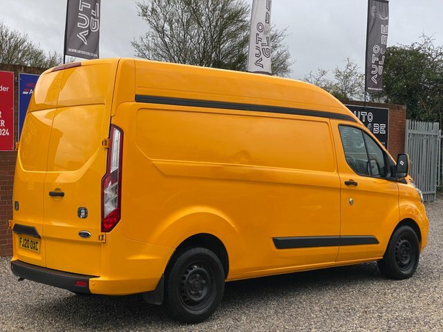 Ford Transit Custom 340 Ecoblue Trend L2 FJ20OXC Yellow #4