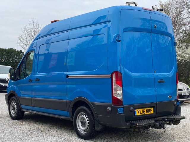 Ford Transit Custom Tdci 350 Rwd L2 YL16NMF Blue #3