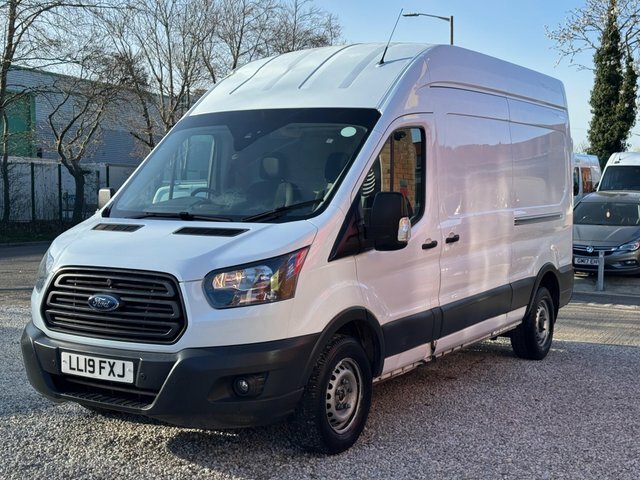 Ford Transit Custom 350 Ecoblue Fwd L3 LL19FXJ White #2