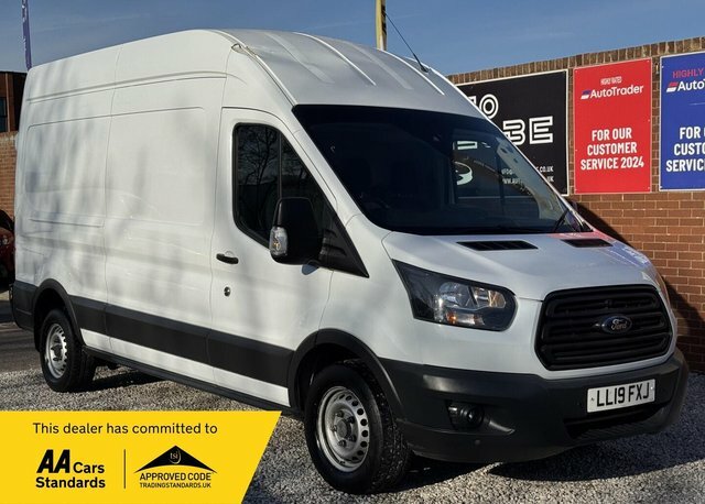 Ford Transit Custom 350 Ecoblue Fwd L3 LL19FXJ White