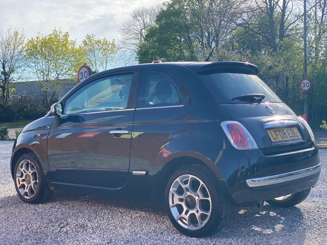 Fiat 500 Sport Euro 4 LF08EBL Black #3