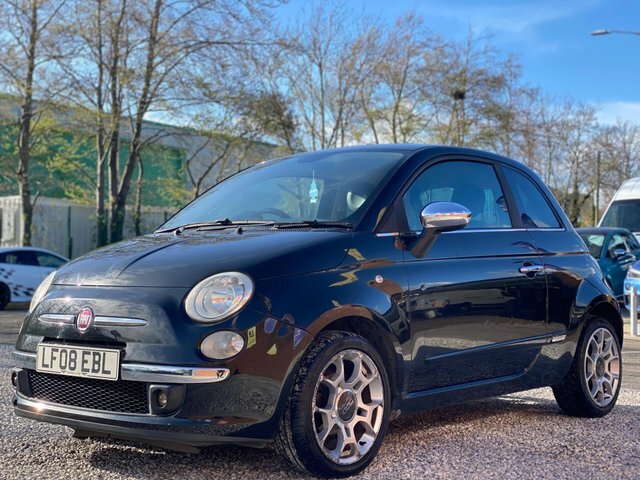 Fiat 500 Sport Euro 4 LF08EBL Black #2