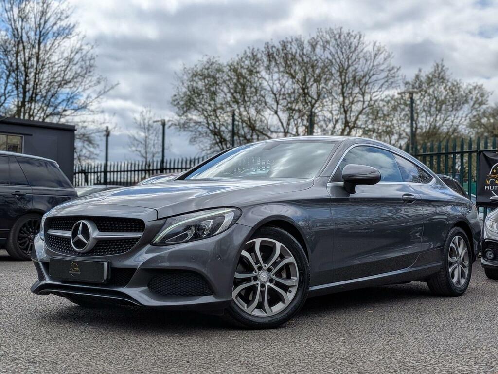 Mercedes-Benz C Class Coupe 2.0 C200 Sport 7G-tronic Euro 6 Ss EX16BXJ Grey #4