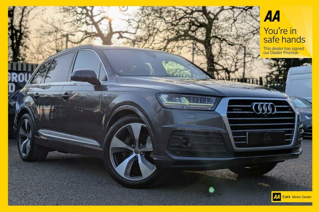 Audi Q7 Suv 3.0 Tdi V6 50 S Line Tiptronic Quattro Euro 6 Grey