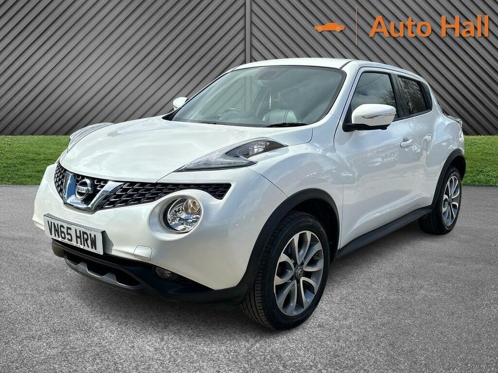 Nissan Juke 1.2 Dig-t Tekna Euro 6 Ss 2015 VN65HRW White #3