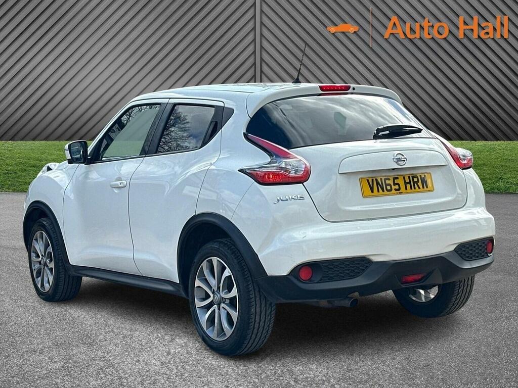 Nissan Juke 1.2 Dig-t Tekna Euro 6 Ss 2015 VN65HRW White #4