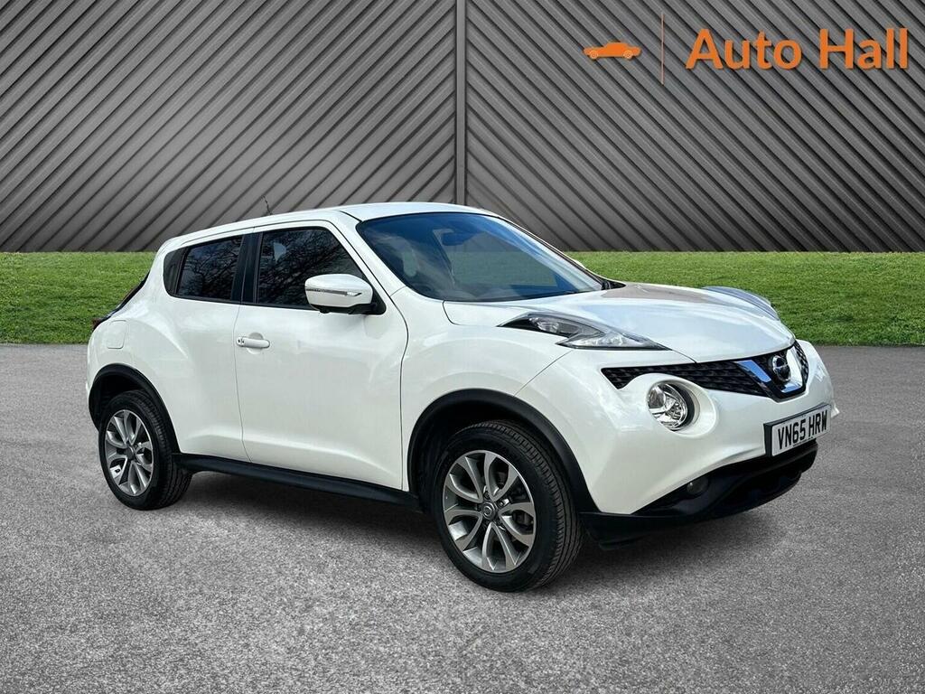 Nissan Juke 1.2 Dig-t Tekna Euro 6 Ss 2015 VN65HRW White #5