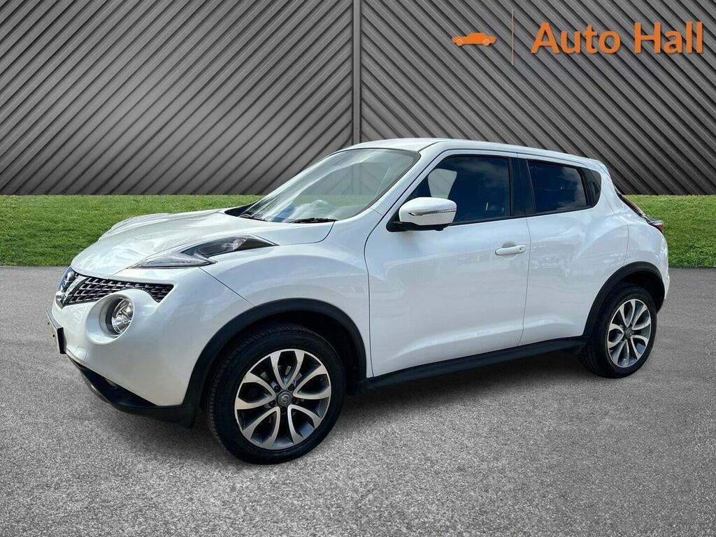Nissan Juke 1.2 Dig-t Tekna Euro 6 Ss 2015 VN65HRW White #6
