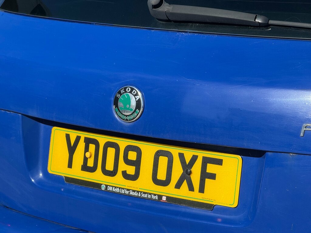 Skoda Fabia 1.2 Htp 12V Sport Hatchback 140 YD09OXF Blue #6