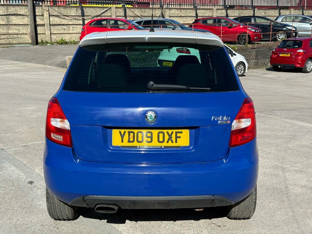Skoda Fabia 1.2 Htp 12V Sport Hatchback 140 YD09OXF Blue #4