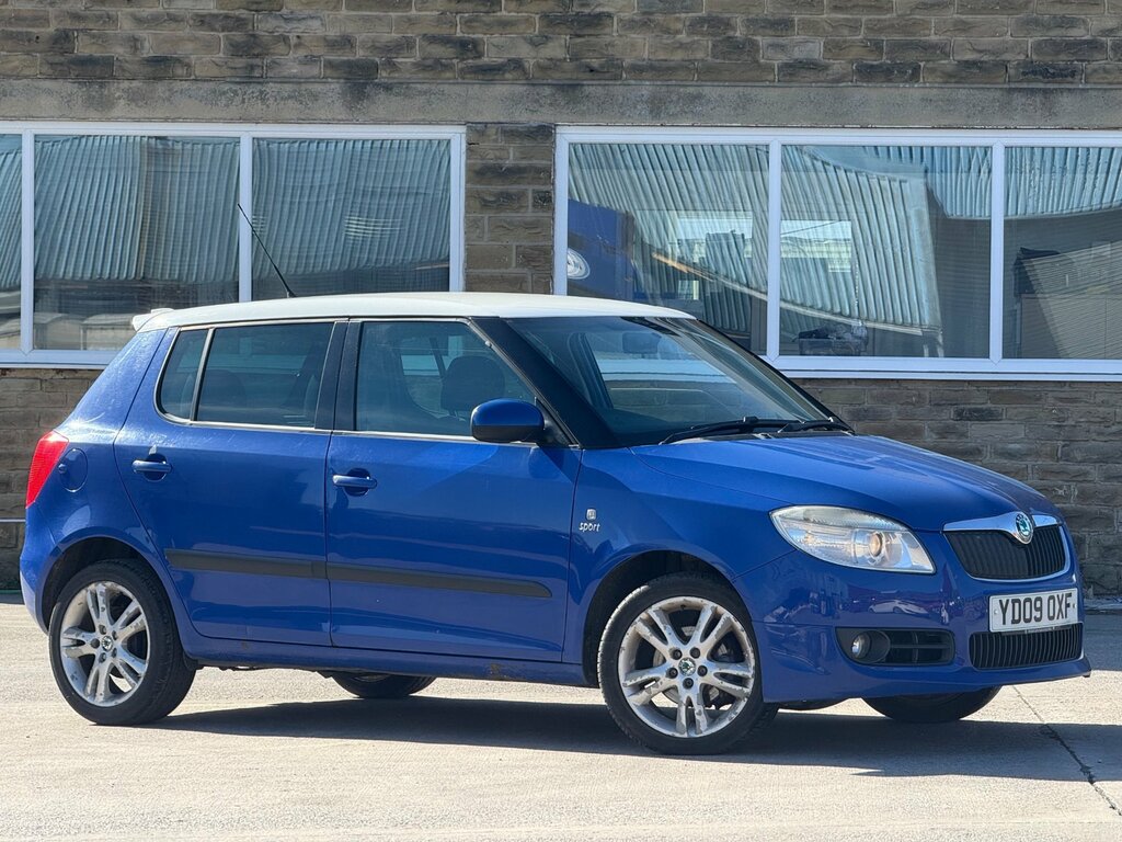 Skoda Fabia 1.2 Htp 12V Sport Hatchback 140 Blue