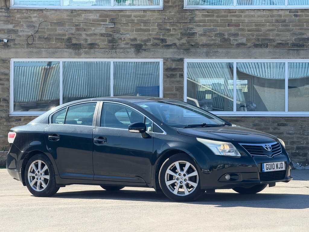 Toyota Avensis 1.8 V-matic Tr Saloon Euro 4 14 Black