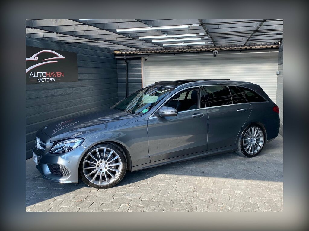 Mercedes-Benz C Class 2.1 C220d Amg Line Premium G-tronic Euro 6 Ss KO66KMY Grey #6