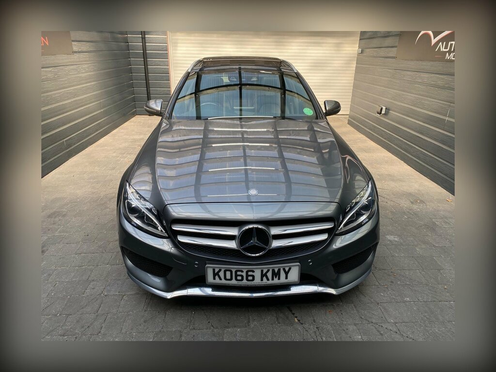 Mercedes-Benz C Class 2.1 C220d Amg Line Premium G-tronic Euro 6 Ss KO66KMY Grey #5