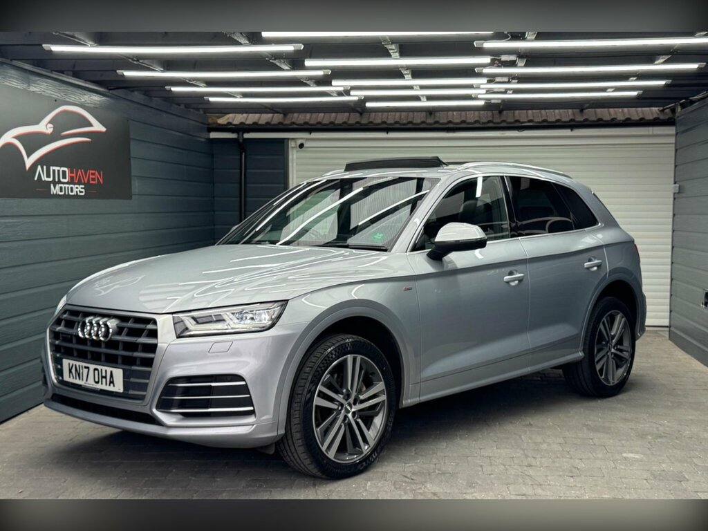 Audi Q5 2.0 Tdi S Line S Tronic Quattro Euro 6 Ss KN17OHA Silver #4