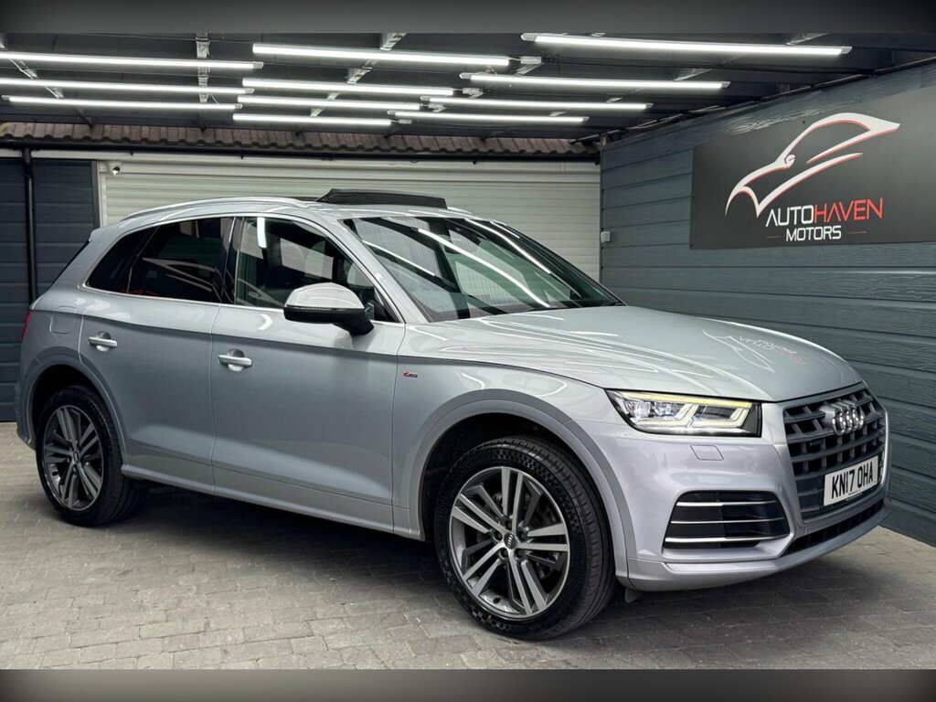 Audi Q5 2.0 Tdi S Line S Tronic Quattro Euro 6 Ss KN17OHA Silver #3