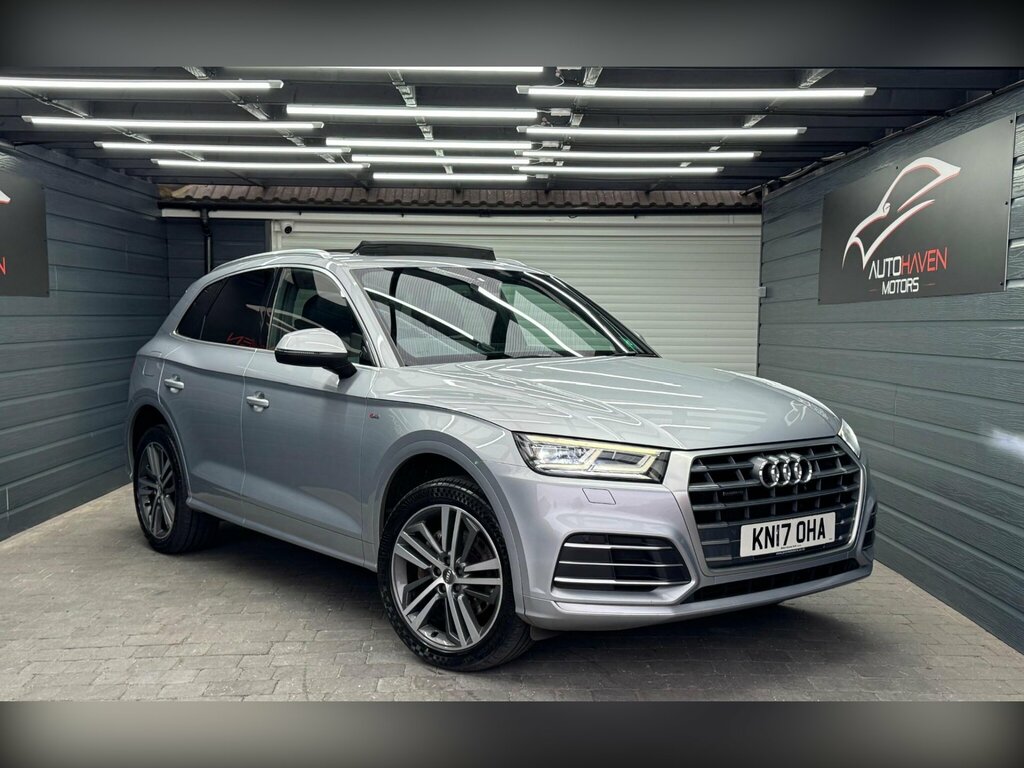 Audi Q5 2.0 Tdi S Line S Tronic Quattro Euro 6 Ss Silver