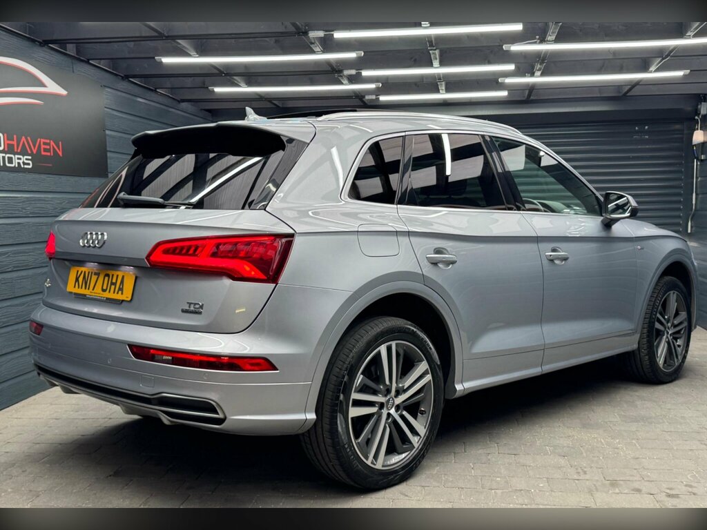 Audi Q5 2.0 Tdi S Line S Tronic Quattro Euro 6 Ss KN17OHA Silver #6