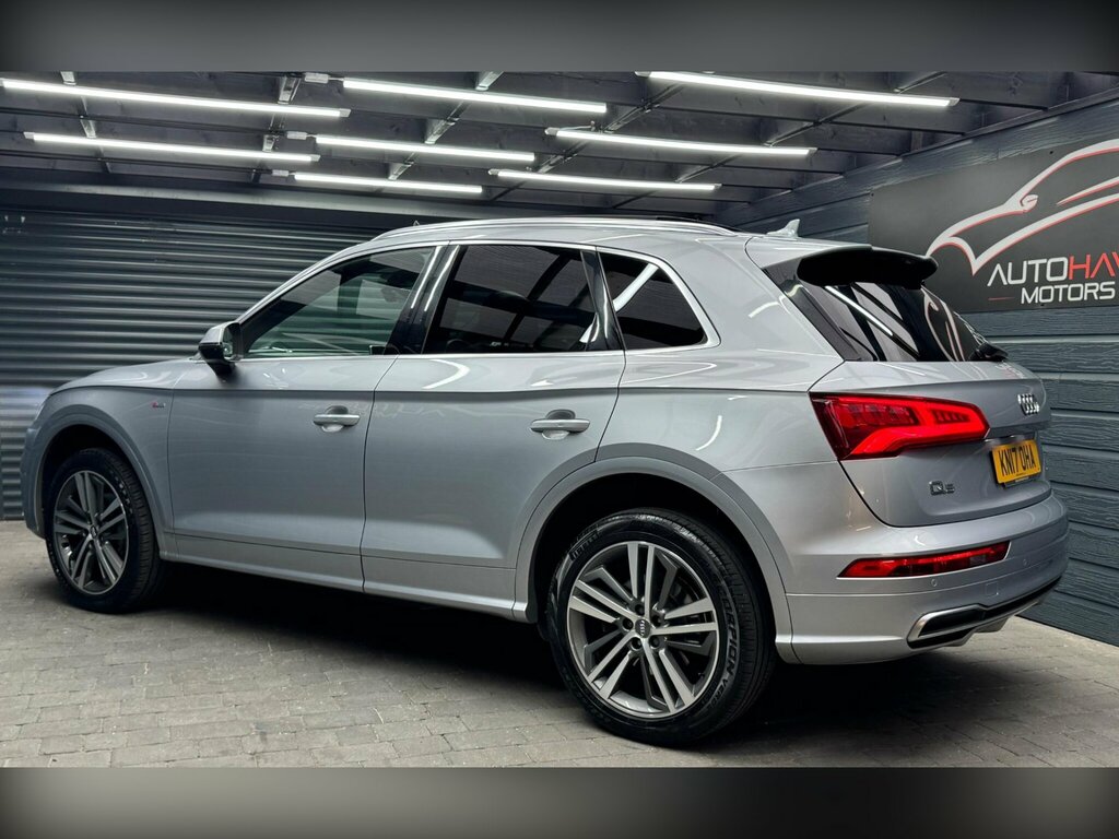 Audi Q5 2.0 Tdi S Line S Tronic Quattro Euro 6 Ss KN17OHA Silver #5