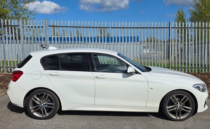 BMW 1 Series 2.0 120D M Sport YJ67NCK White #2