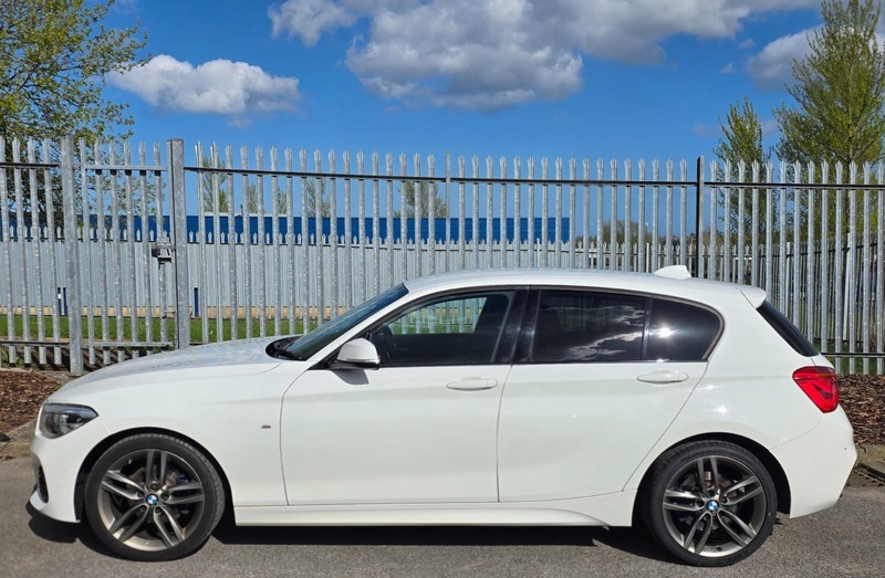BMW 1 Series 2.0 120D M Sport YJ67NCK White #4