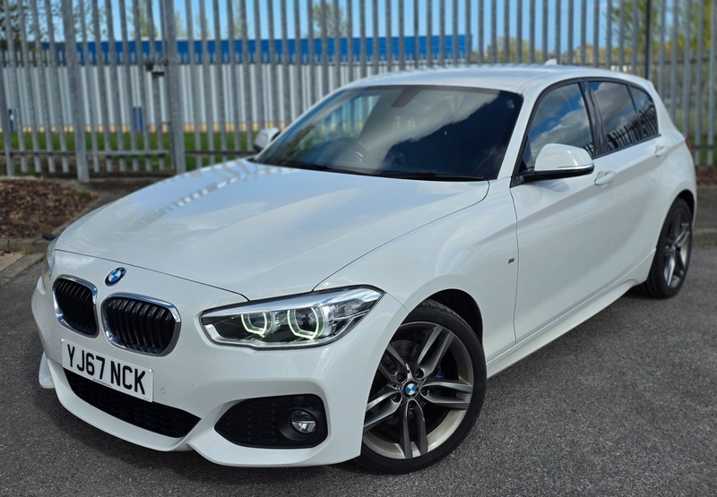 BMW 1 Series 2.0 120D M Sport YJ67NCK White #3