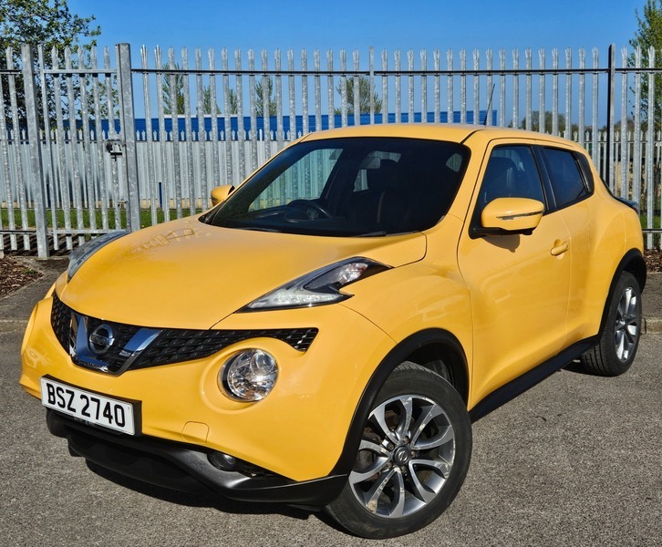 Nissan Juke 1.6 Tekna Suv BSZ2740 Yellow #3